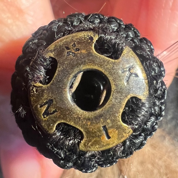 Vintage red fox fur front snap art deco mid century style caplet collar wrap - Picture 16 of 16